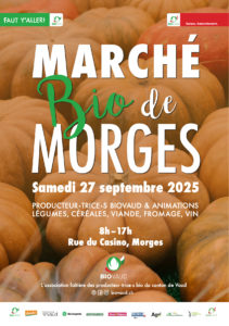 Marché bio Morges